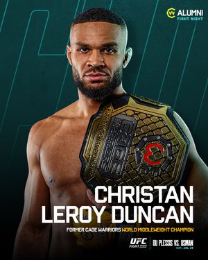 Image post by @cagewarriors on Instagram