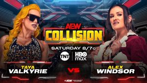 Image post by @AEW on Twitter