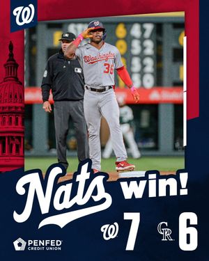 Image post by @Nationals on Twitter