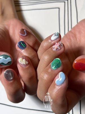 Image post by @111nail_omotesando on Instagram