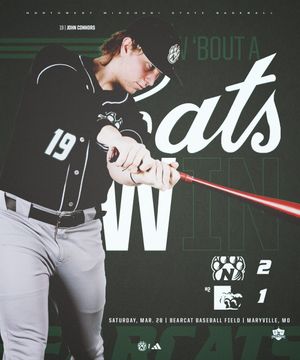 Image post by @NWBearcatBSB on Twitter