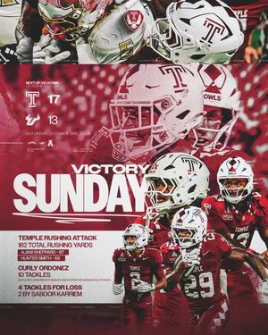 Image post by @temple_fb on Instagram