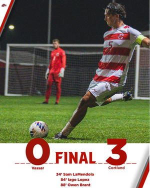 Image post by @cortlandsoccer on Instagram