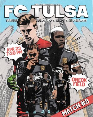 Image post by @fctulsa on Instagram