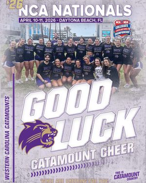 Image post by @wcu_catamounts on Instagram
