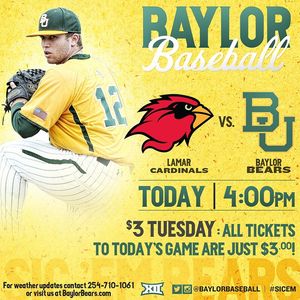 Image post by @baylorbaseball on Instagram