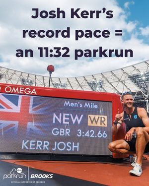 Image post by @parkrunuk on Instagram