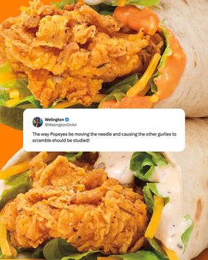 Image post by @popeyes on Instagram