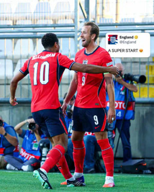 Image post by @england on TikTok