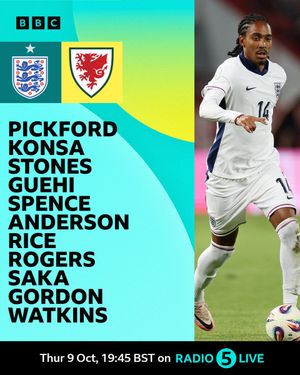 Image post by @5liveSport on Twitter