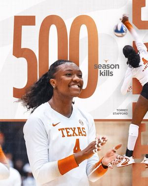 Image post by @TexasLonghornsVolleyball on Facebook