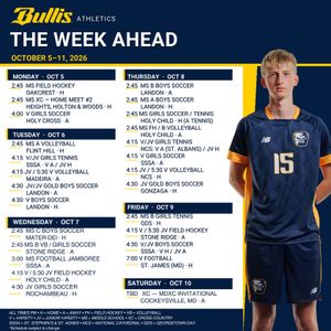 Image post by @bullisathletics on Instagram