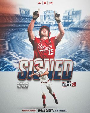 Image post by @huskerbaseball on Instagram