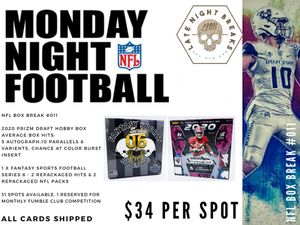 Image post by @mondaynighfootballbreaks on Facebook