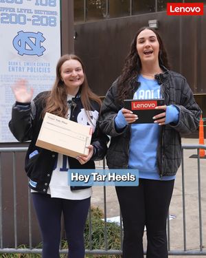 Video post by @GoHeels on Twitter