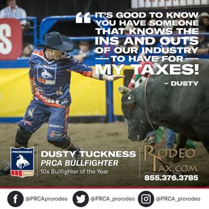 Image post by @prca_prorodeo on Instagram