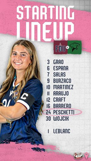 Image post by @FDUKnightsWSOC on Twitter/X