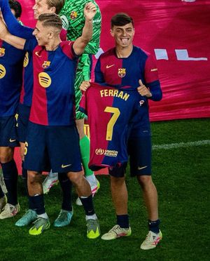 Image post by @FCBarcelona on Twitter