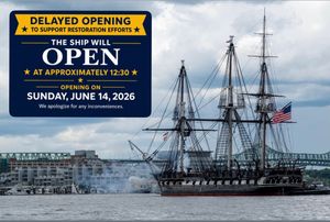 Image post by @uss_constitution on Instagram
