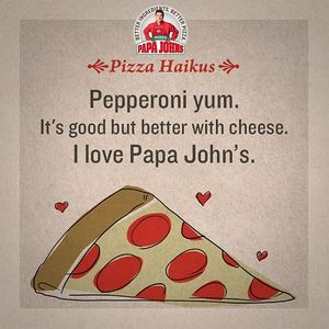 Image post by @papajohns on Instagram