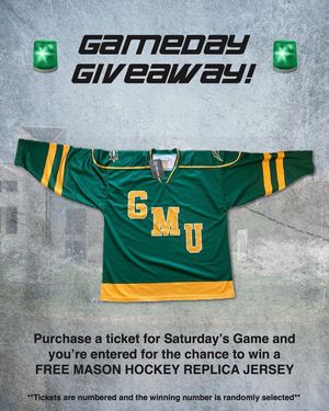 Image post by @gmuicehockey on Instagram