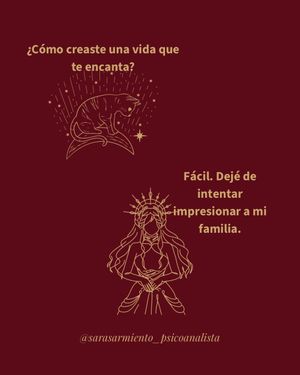 Image post by @sarasarmiento_psicoanalista on Instagram