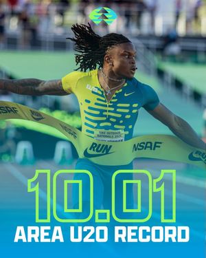Image post by @worldathleticsu20champs on Instagram