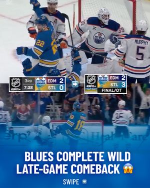 Image post by @stlouisblues on Instagram