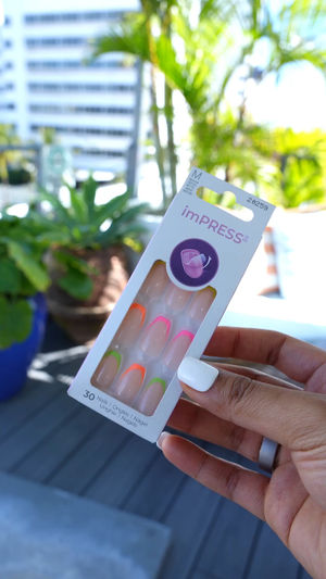 Image post by @impressbeauty on Facebook