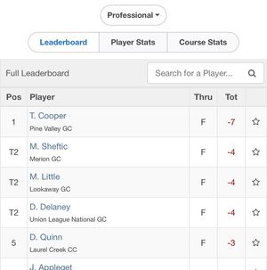 Image post by @unionleaguegolf on Instagram
