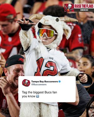 Image post by @Buccaneers on Twitter