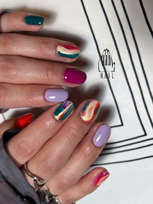 Image post by @111nail_omotesando on Instagram
