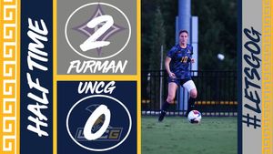 Image post by @UNCGWSoccer on Twitter