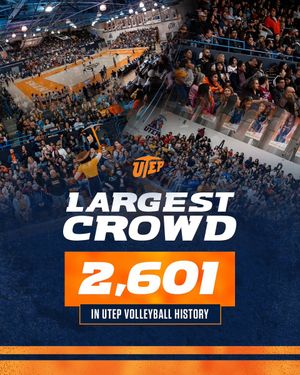 Image post by @UTEPVB on Twitter