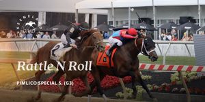 Image post by @keenelandsales on Twitter