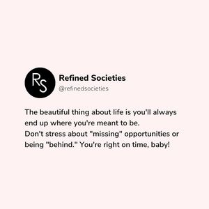 Image post by @RefinedSocieties on Facebook
