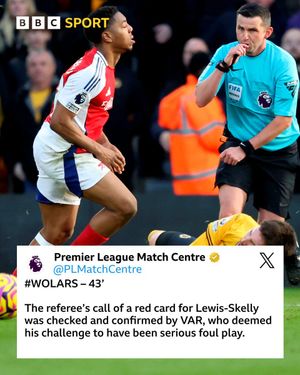 Image post by @BBCSport on Twitter