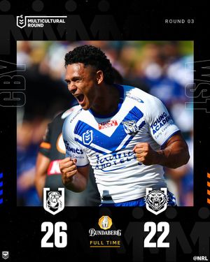 Image post by @NRL on Twitter