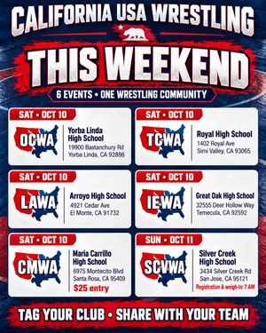 Image post by @calusawrestling on Instagram