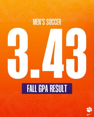 Image post by @clemsonmsoccer on Instagram