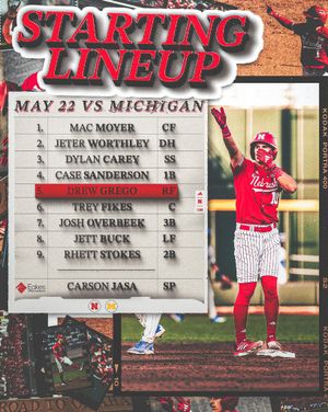 Image post by @huskerbaseball on Instagram