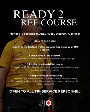 Image post by @armyrugbyunion on Instagram