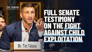 Video post by @timtebowfoundation on YouTube
