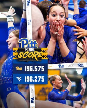 Image post by @Pitt_GYM on Twitter