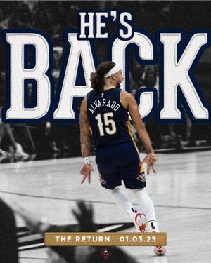 Image post by @pelicansnba on Instagram