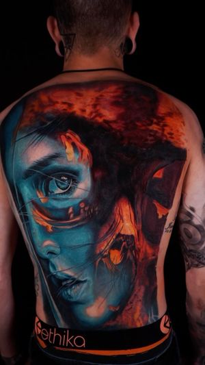 Video post by @skindesigntattoos on Instagram