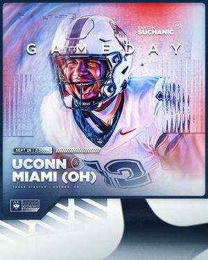 Image post by @uconnfootball on Instagram