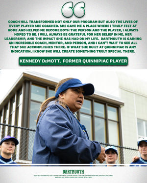 Image post by @dartmouthsoftball on Instagram