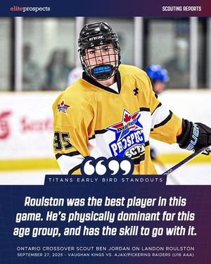 Image post by @eliteprospectshockey on Instagram