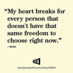 Image post by @shoutyourabortion on Instagram